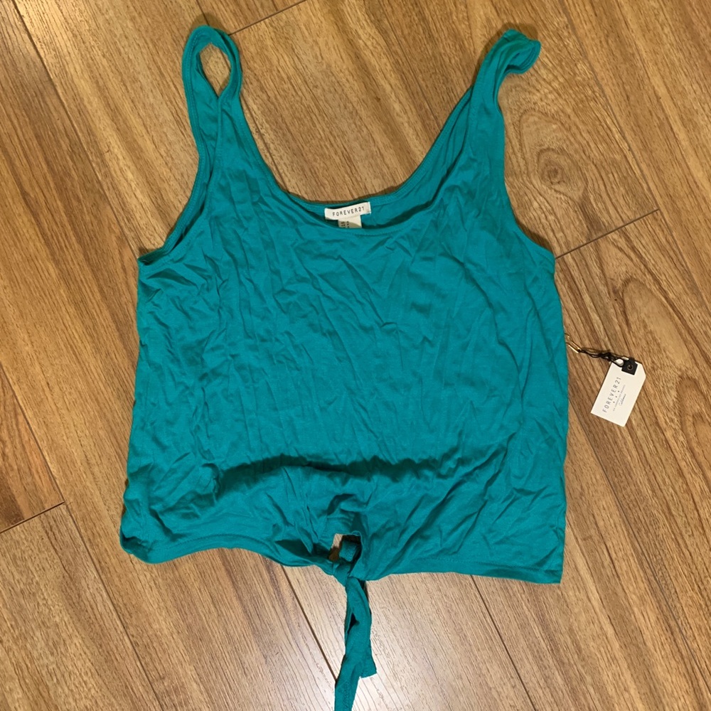 Teal Tank Top NWT